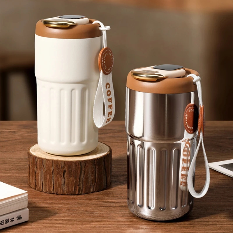 Smart Water Bottle Tracker - Aço Inoxidável Isolamento Inteligente Caneca de