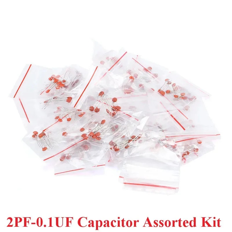 Electronics & Gadgets Starting With C - Conjunto de 300pcs/lot de Capacitores Cerâmicos