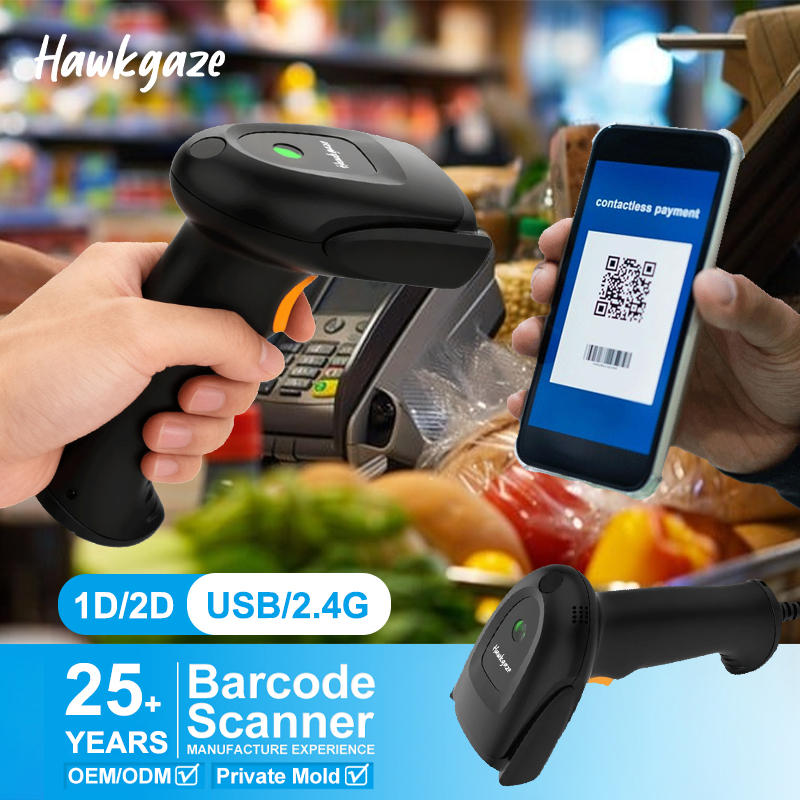 Barcode Scanner Wireless - Leitor de Código de Barras Sem