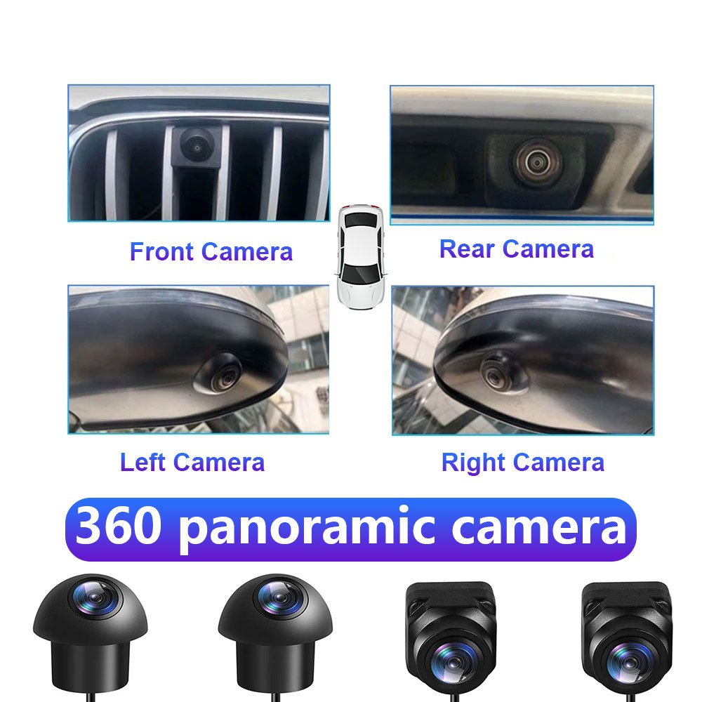 Panoramic Dash Cam 360 - Acessórios para Carros 360 ° Rádio