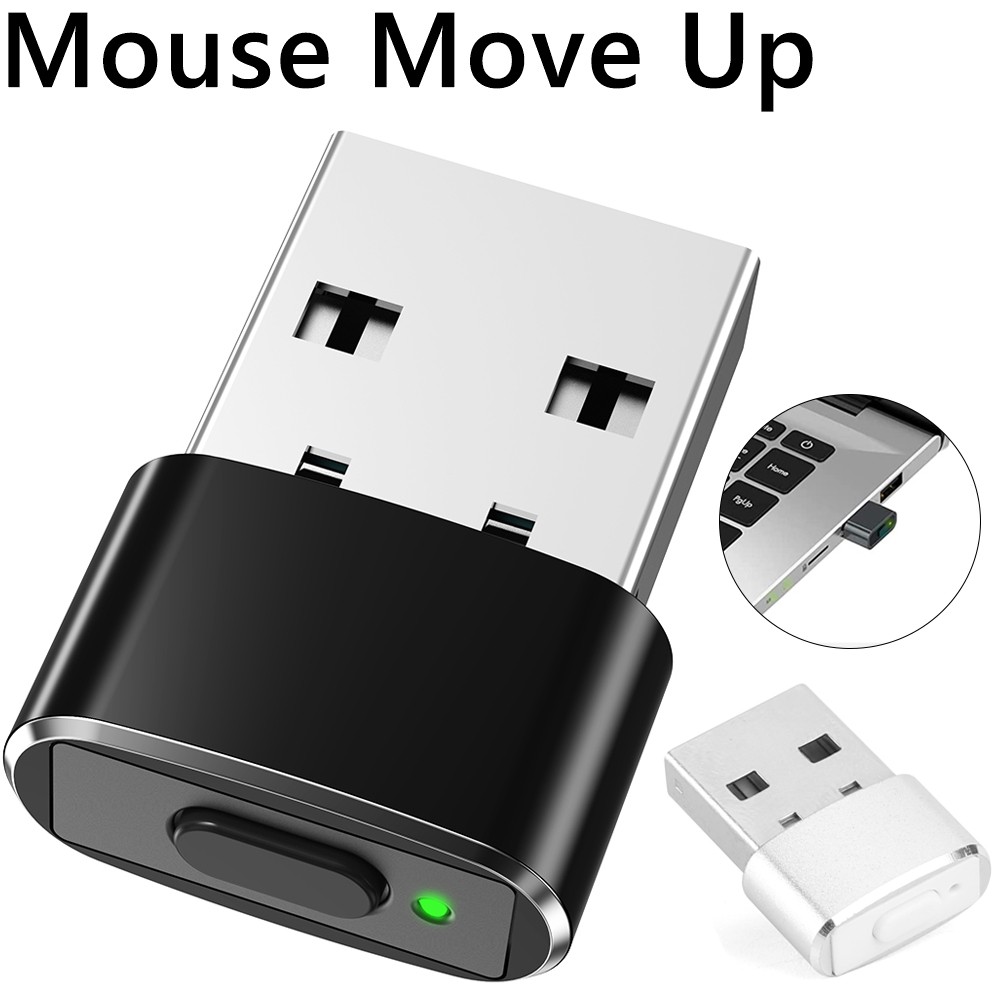 Auto Mouse Mover - Mouse jiggler indetectável, porta usb, agitador