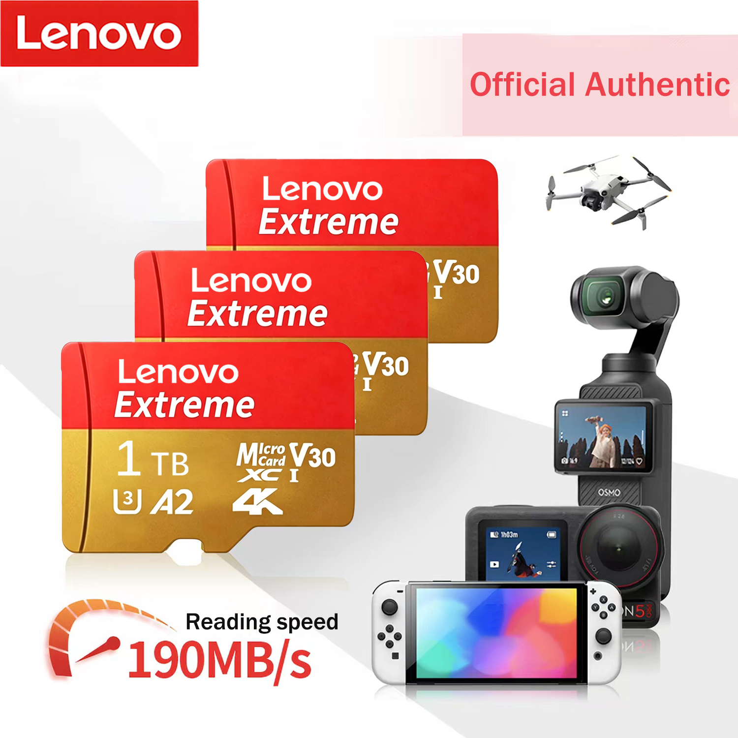 Digital Drawing Tablet - Cartão Micro SD Original Lenovo em
