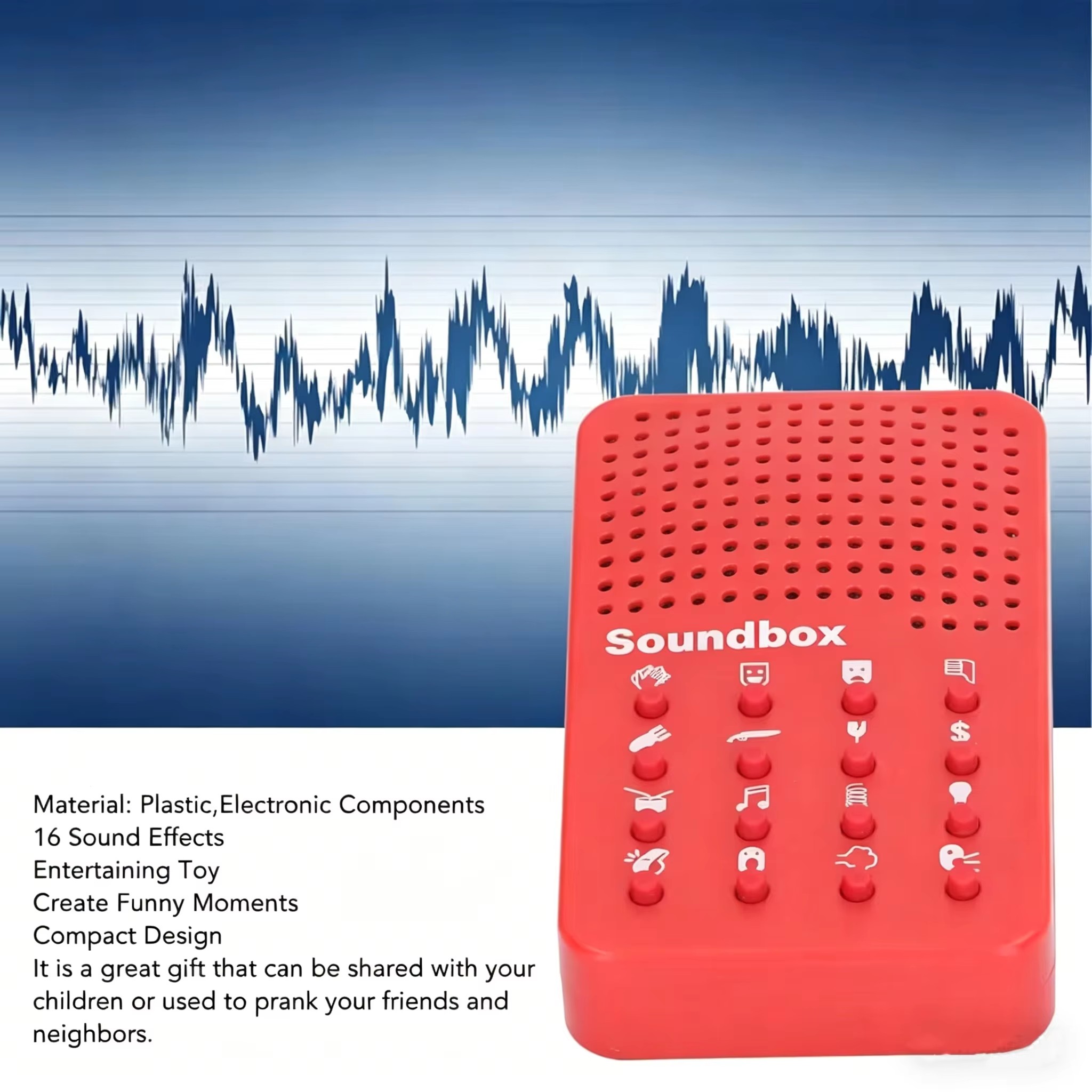 Electronics And Gadgets With Y - Máquina de Som Compacta e Divertida