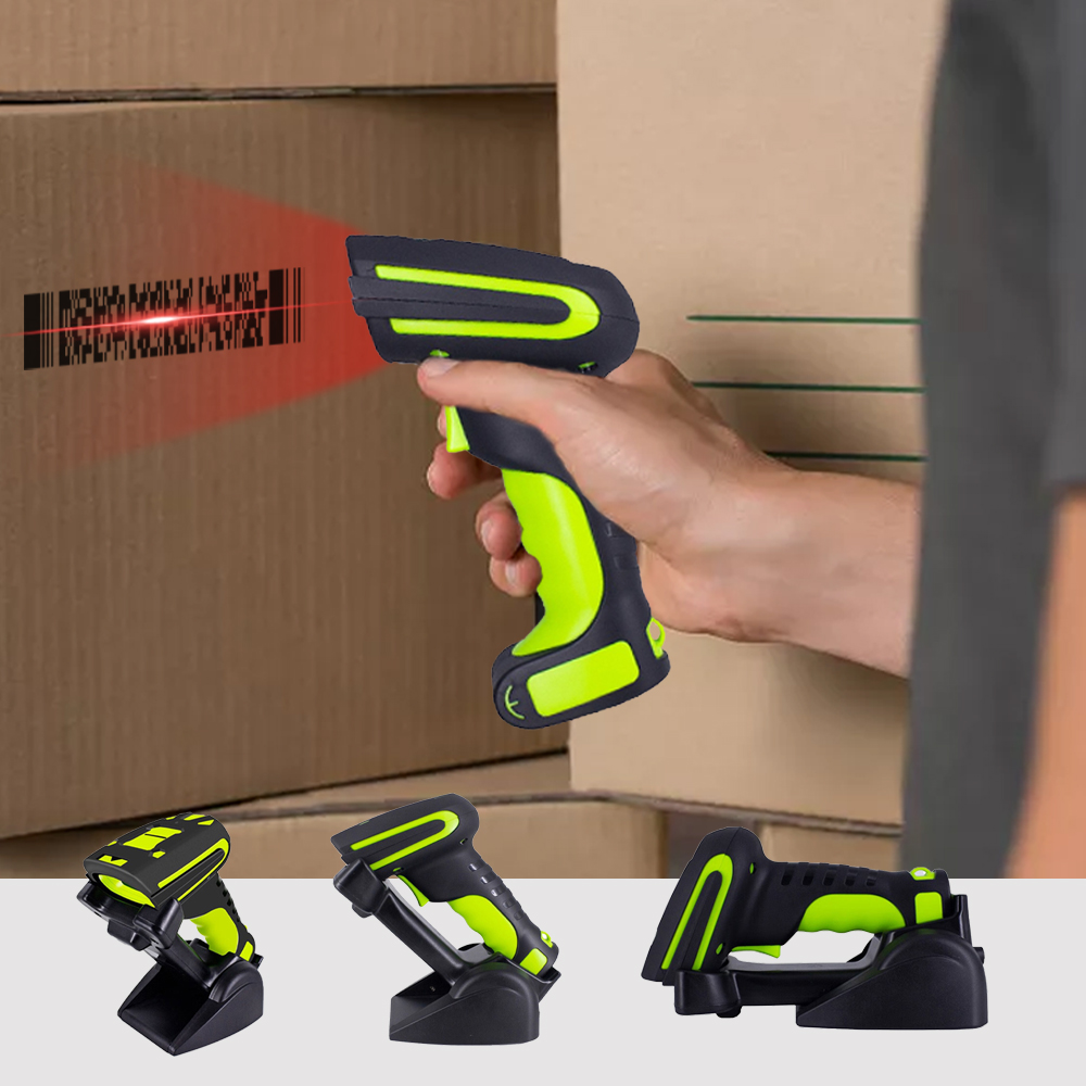 Barcode Scanner Wireless - Leitor de Código de Barras Industrial