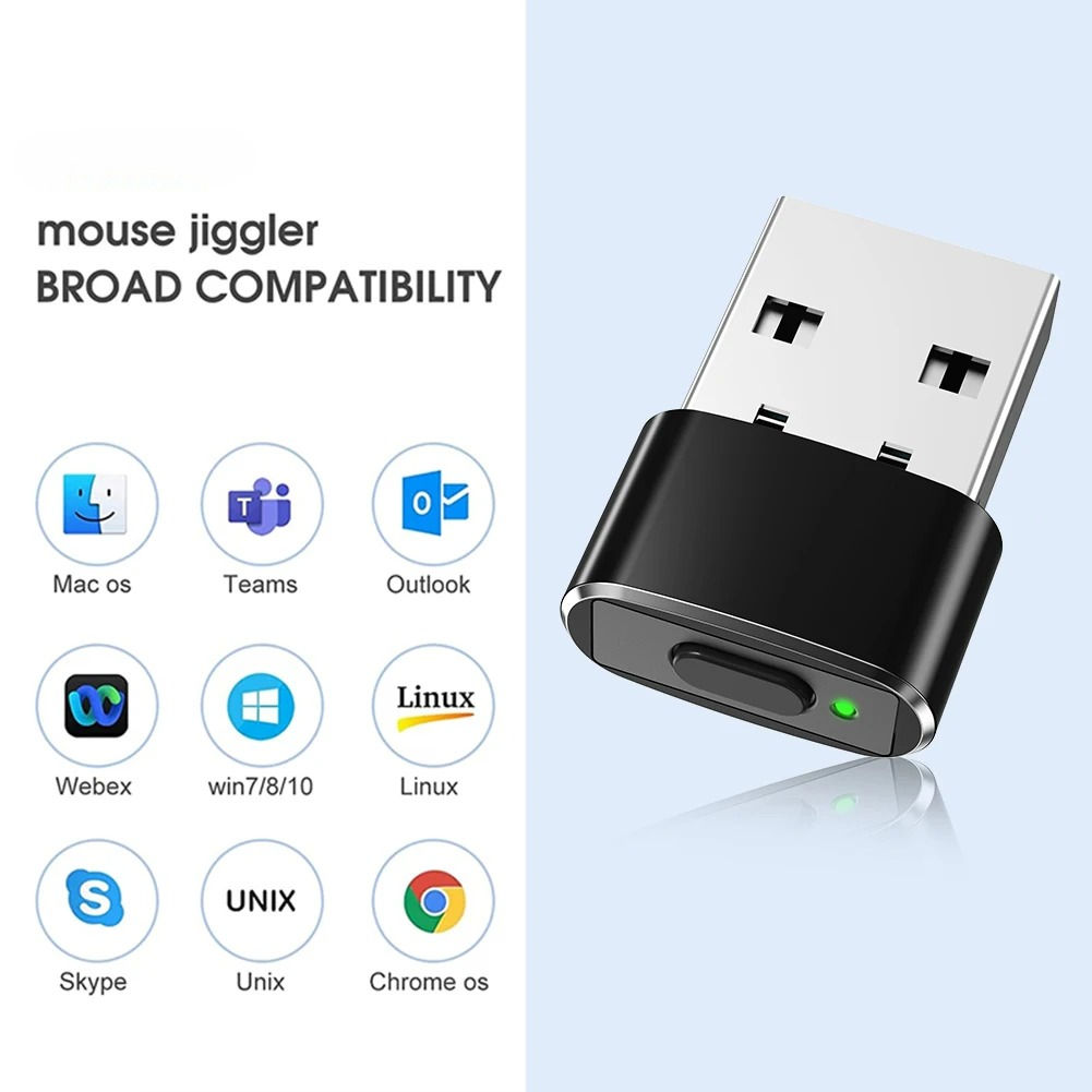 Mouse Jiggler Indetectável, Mo - Auto Mouse Mover avaliação e preço