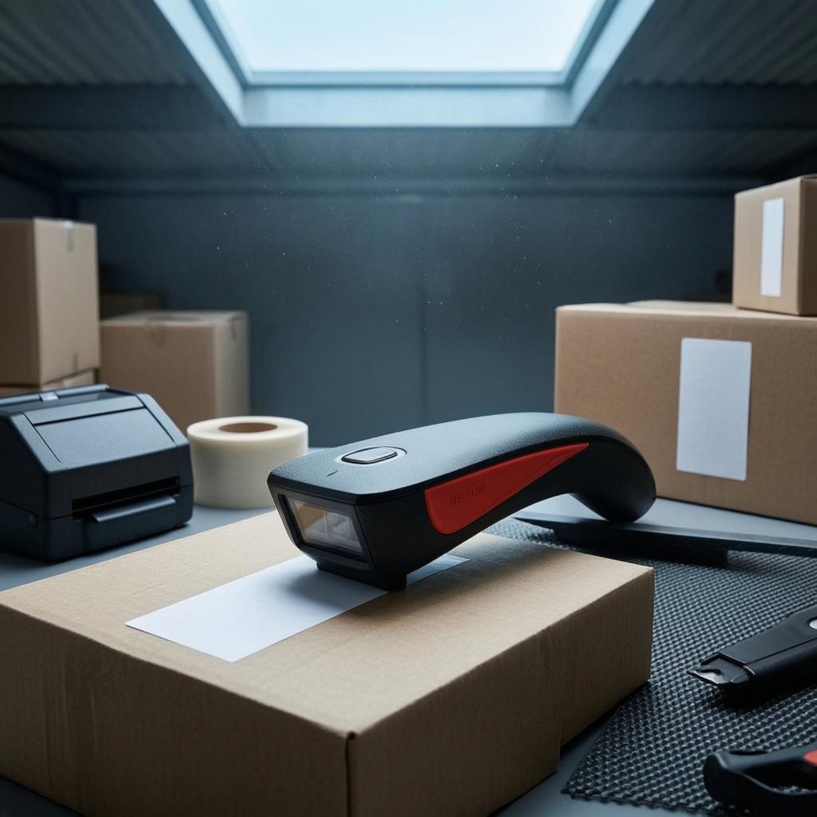 Leitor de Código de Barras Blu - Barcode Scanner Wireless avaliação e preço