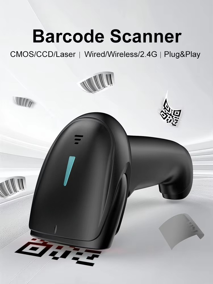 Leitor de Código de Barras Sem - Barcode Scanner Wireless avaliação e preço