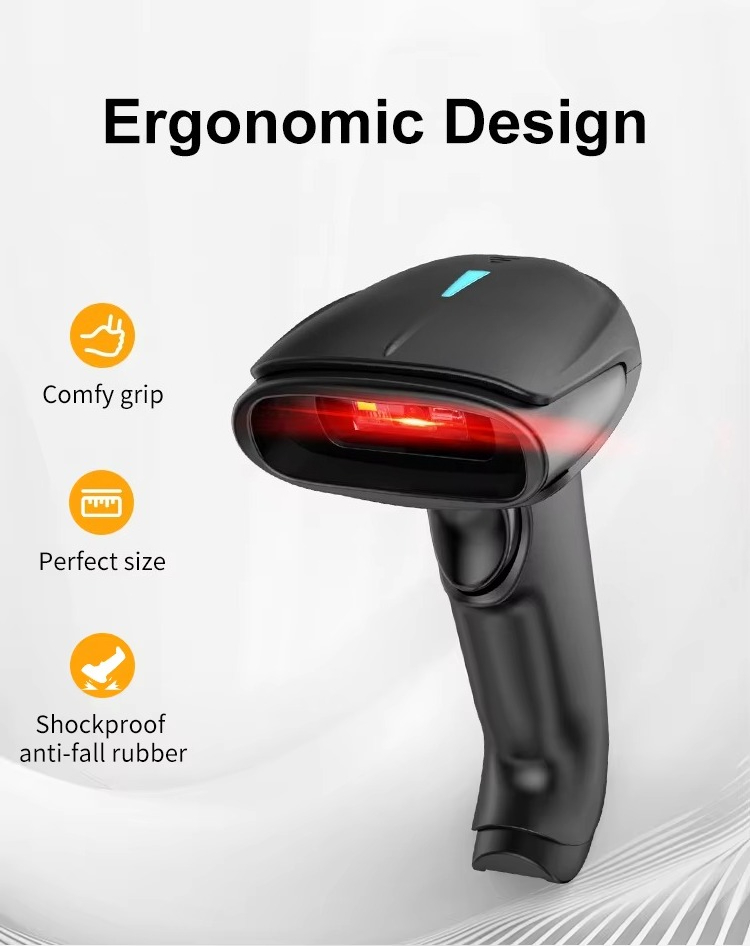 Leitor de Código de Barras Sem - Barcode Scanner Wireless avaliação e preço