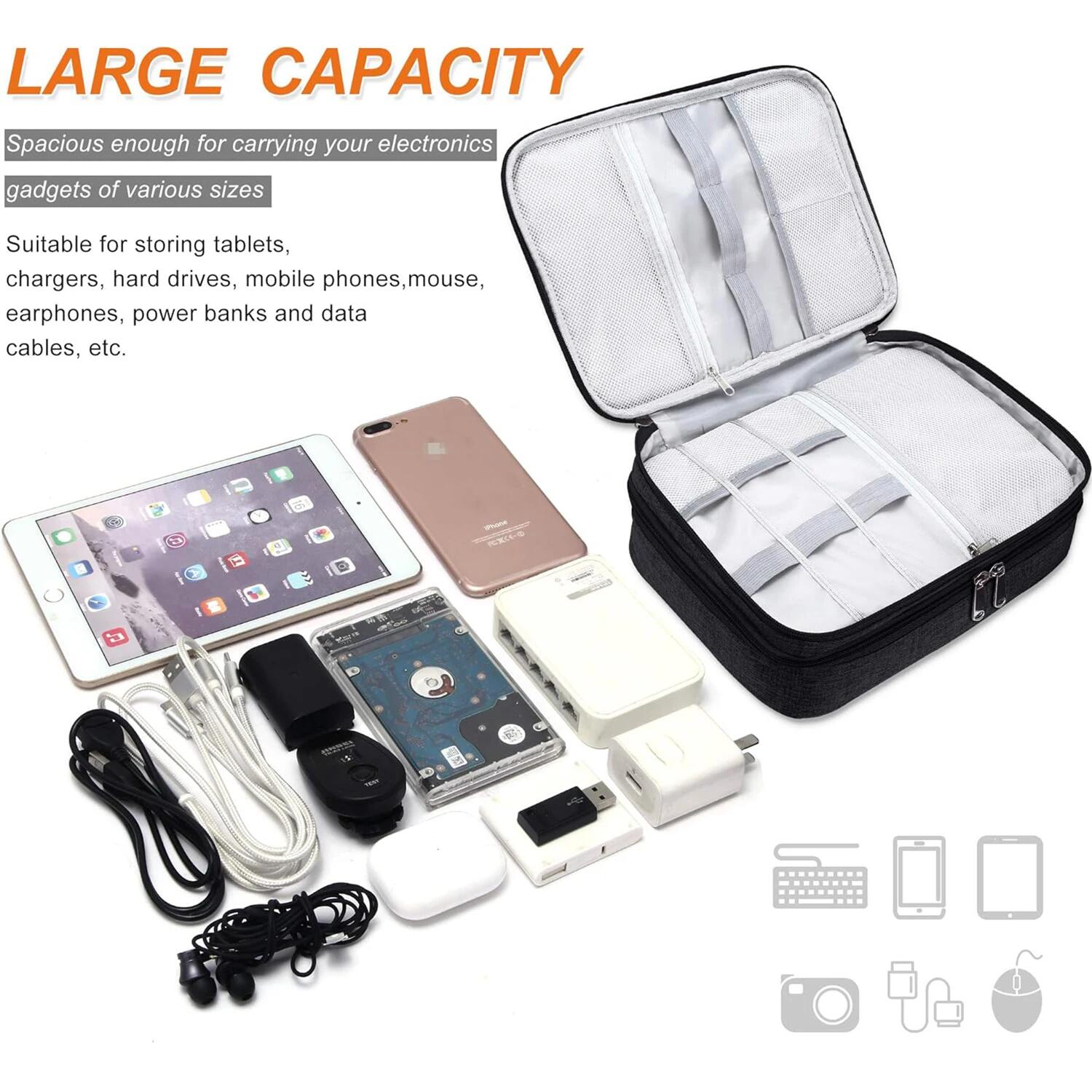 Bolsa de armazenamento digital - Electronics Gadgets Bag avaliação e preço