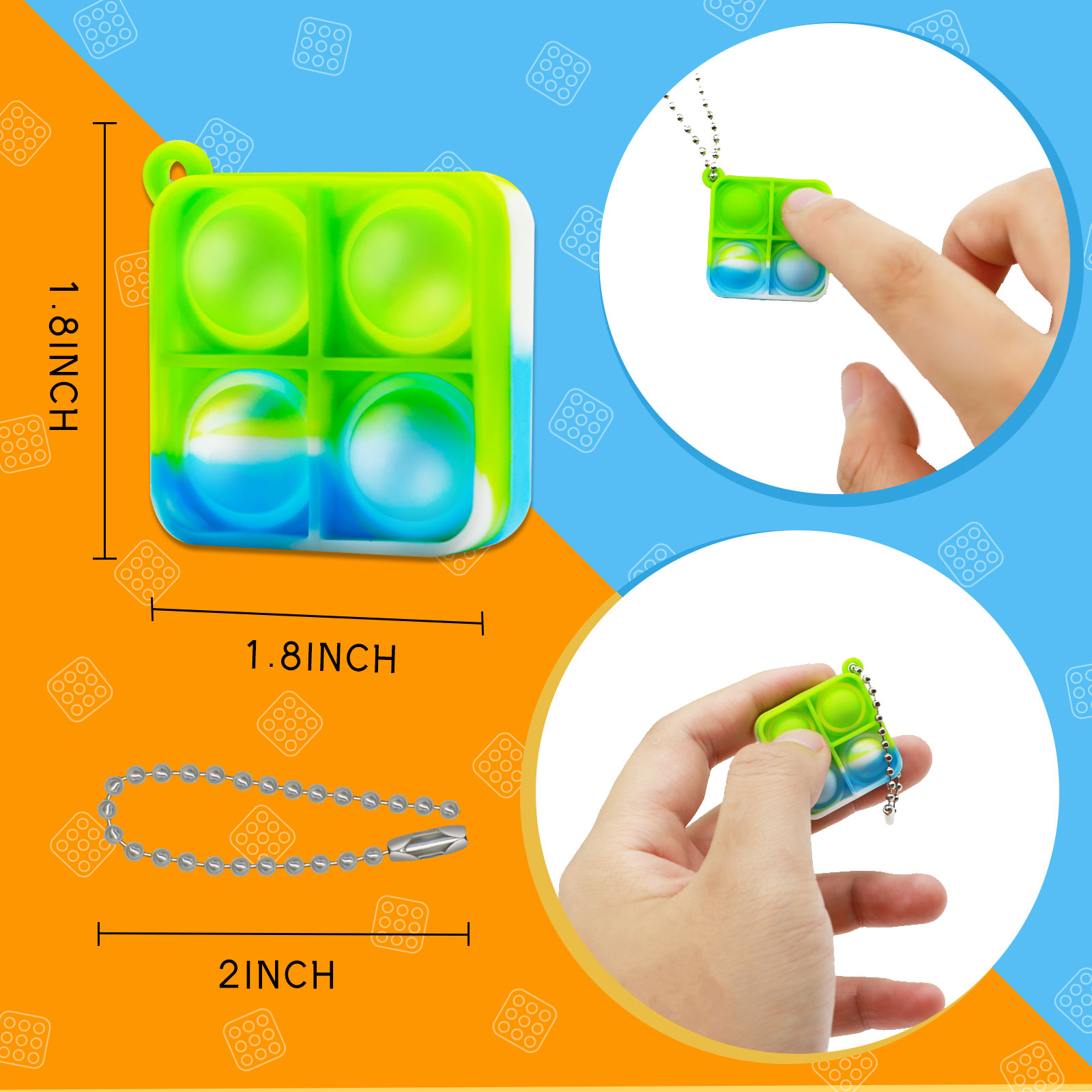 Mini Brinquedos Pop Fidget Cha - Electronics Gadgets Bag avaliação e preço