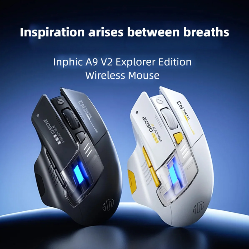 Mouse Gamer Inphic A9 PRO MAX  - Auto Mouse Mover avaliação e preço