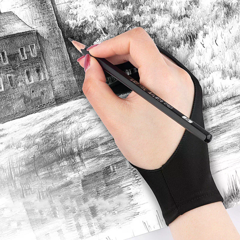 Anti-toque luvas de pintura à  - Digital Drawing Tablet avaliação e preço