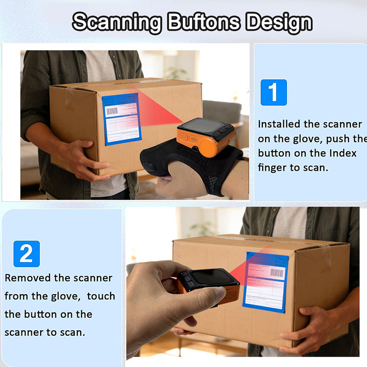 Leitor de código de barras por - Barcode Scanner Wireless avaliação e preço