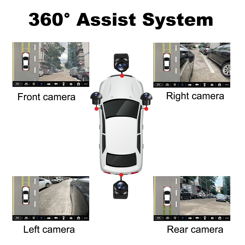 Acessórios para Carros 360 °   - Panoramic Dash Cam 360 avaliação e preço