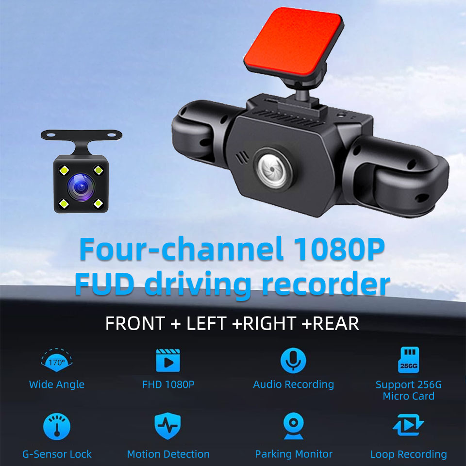 E-ACE 360 °   Câmera DVR 1080P - Panoramic Dash Cam 360 avaliação e preço