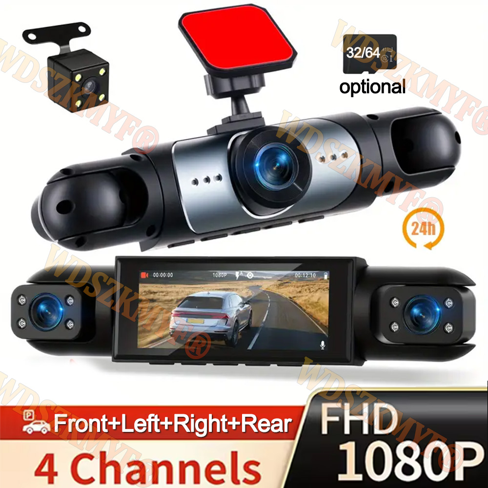 360 °   Câmera do carro 3/4 le - Panoramic Dash Cam 360 avaliação e preço
