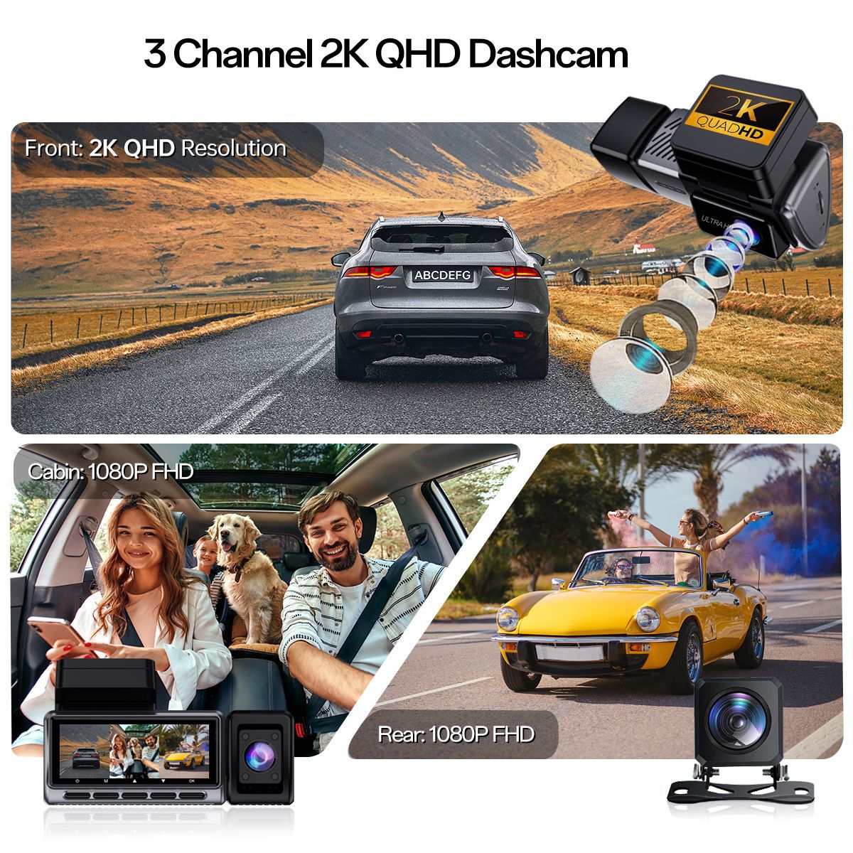 Nova Câmera Veicular Transfron - Panoramic Dash Cam 360 avaliação e preço
