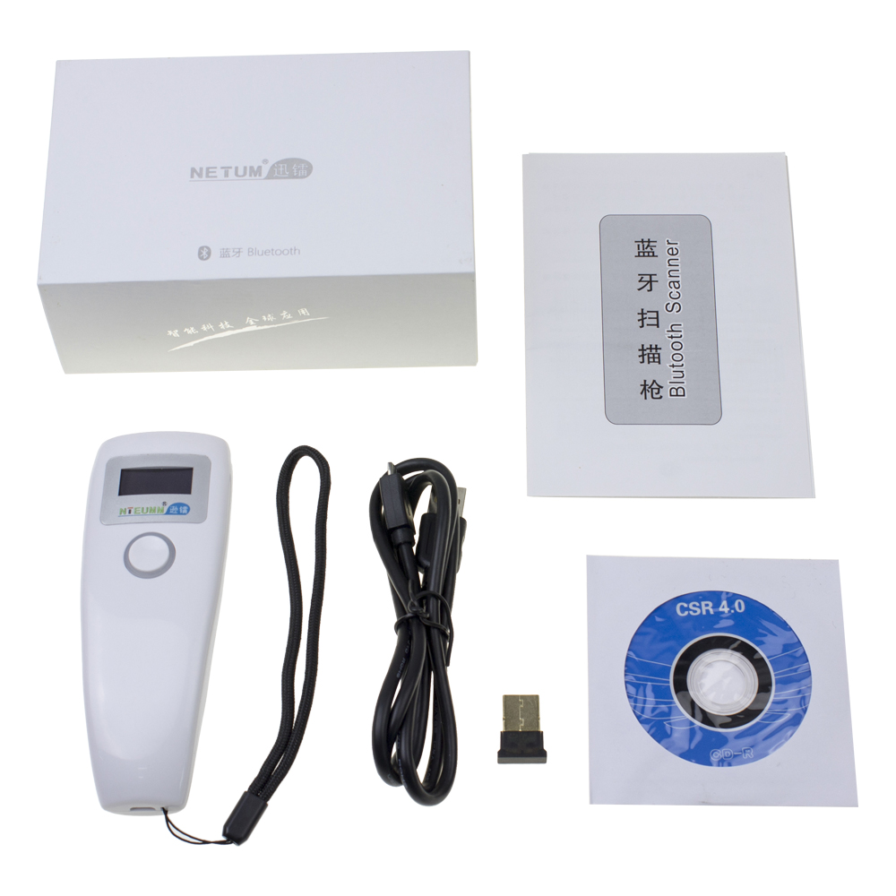 Z2S sem fio Blue Tooth 2D Barc - Barcode Scanner Wireless avaliação e preço