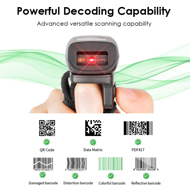 Scanner de Código de Barras 2D - Barcode Scanner Wireless avaliação e preço