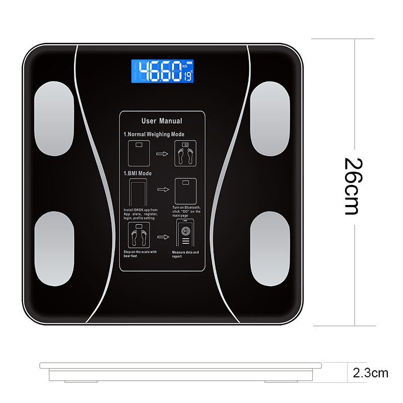 Balança Digital Inteligente pa - Body Fat Scale Smart avaliação e preço