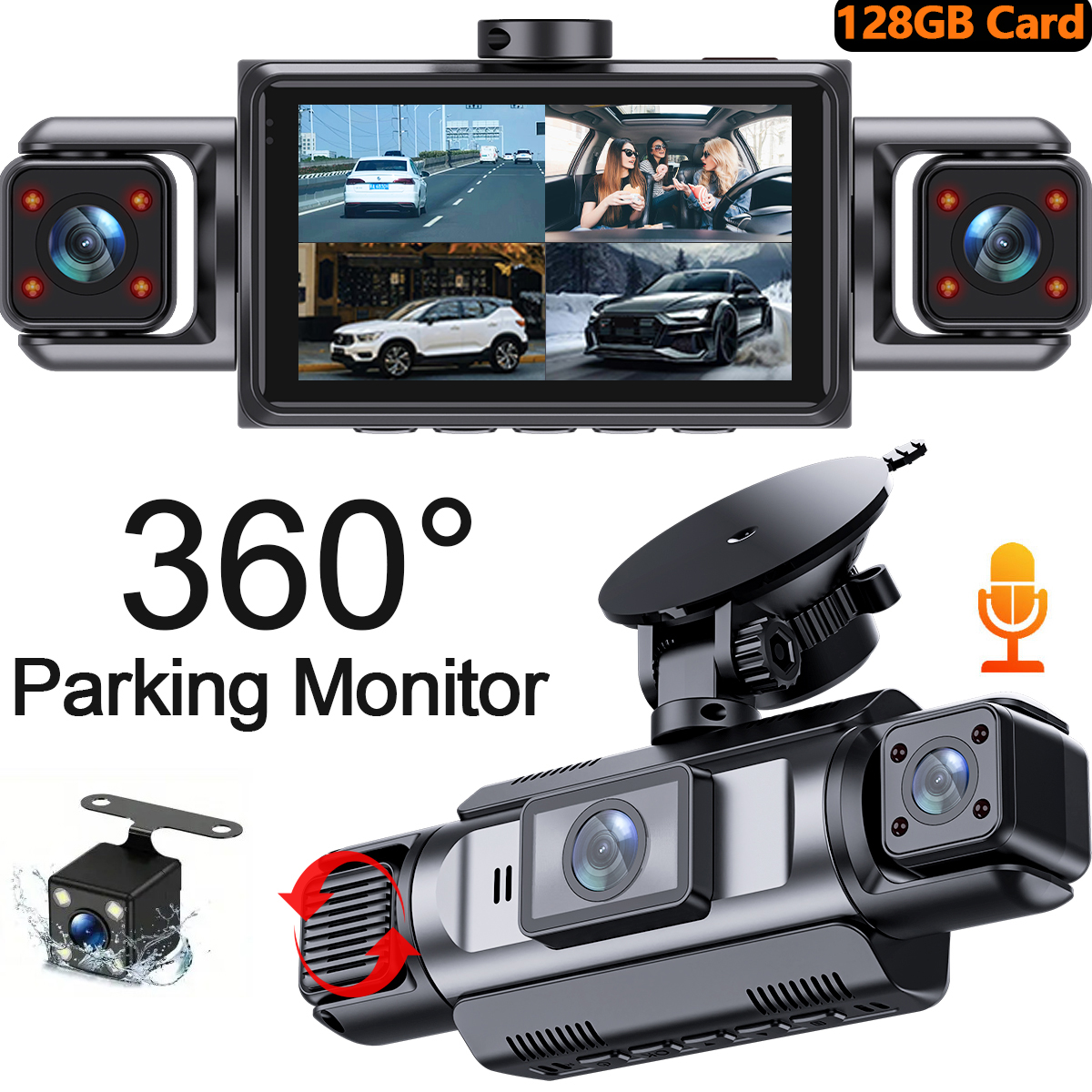 Gravador de vídeo DVR para car - Panoramic Dash Cam 360 avaliação e preço