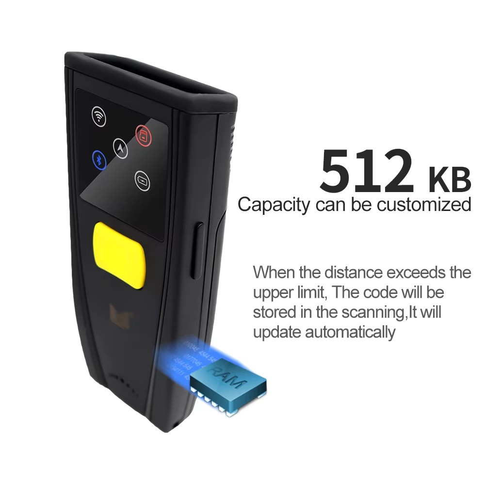 Leitor de Código de Barras Por - Barcode Scanner Wireless avaliação e preço