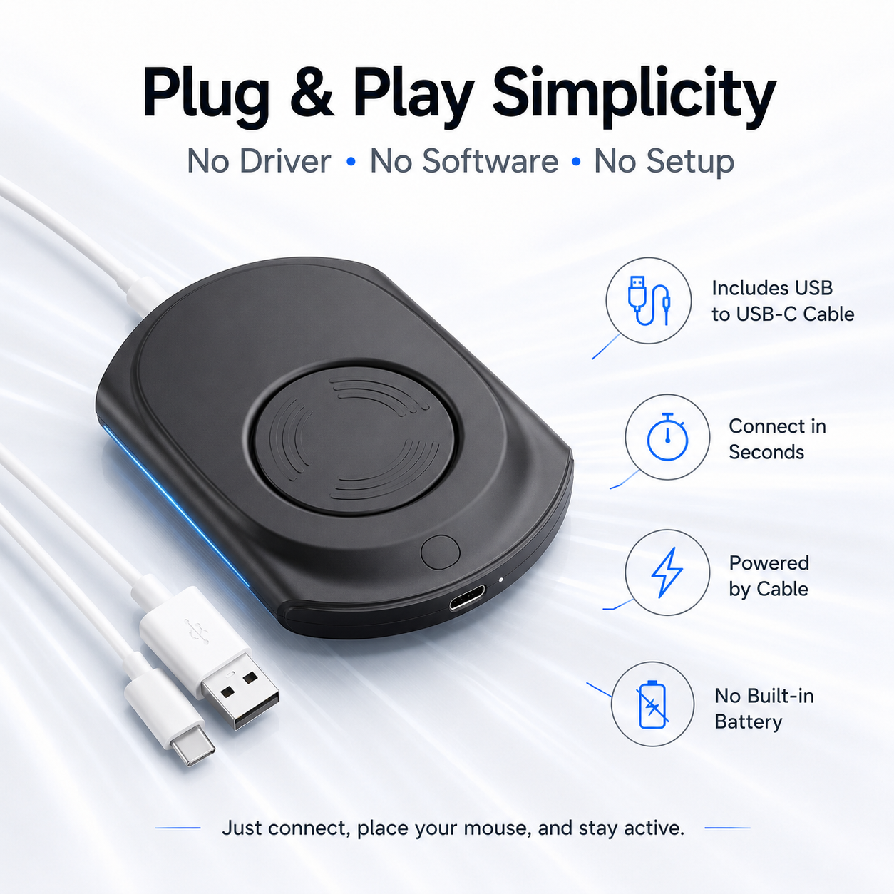 Dispositivo de movimentação de - Auto Mouse Mover avaliação e preço